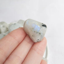 Load image into Gallery viewer, rainbow moonstone tumbled stone
