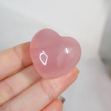 Load image into Gallery viewer, Star Rose Quartz Mini Heart
