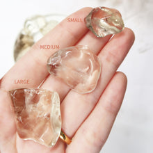 Load image into Gallery viewer, Natural Unheated Brazilian Citrine tumbled stone
