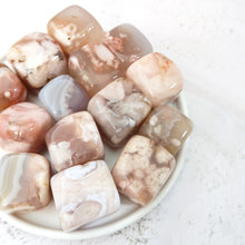 Load image into Gallery viewer, Flower Agate Cubes
